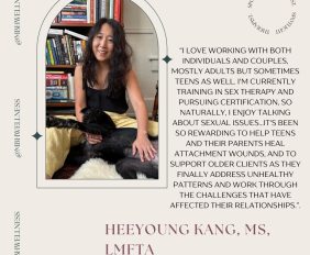 Therapist Spotlight: Heeyoung Kang, MS, LMFTA